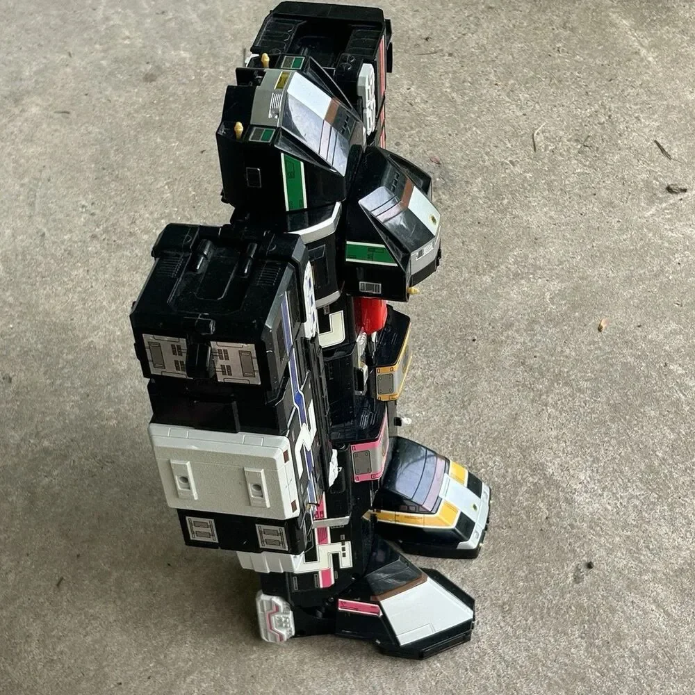 Power Rangers Lightspeed Rescue DX Grand Liner Super Train Go Go Five Megazord